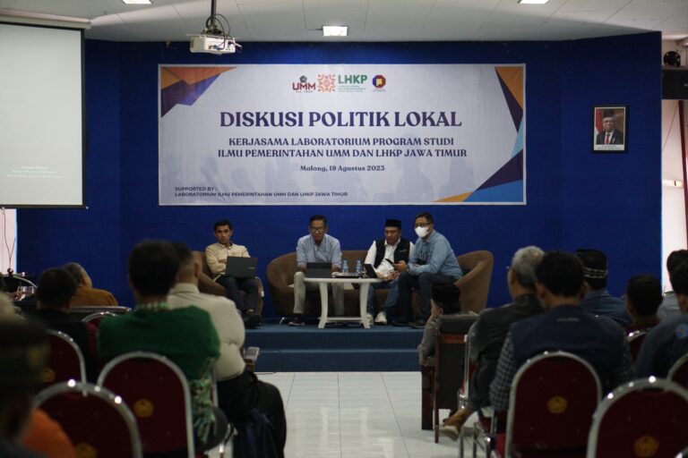 Diskusi Politik Lokal dan Preferensi Pemilih Muda, Lab IP dan LHKP Jawa Timur Kolaborasi Gelar Diskusi Ilmiah