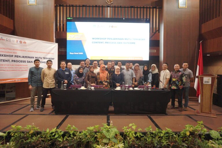 Matangkan Akreditasi Internasional, Prodi IP Gelar Workshop Penyusunan Curriculum Overview dan Statistical Data FIBAA