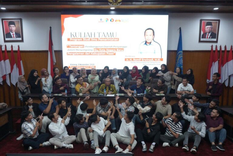 Prodi IP UMM Gelar Kuliah Tamu Tentang Ibu Kota Negara Baru bersama Pemerintah Kabupaten Paser