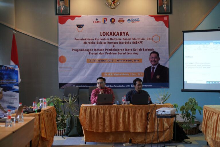 Prodi IP UMM Gelar Lokakarya Pemutakhiran Kurikulum Berbasis Outcame Based Education (OBE)