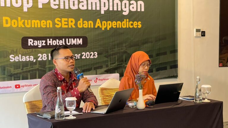Prodi IP UMM Gelar Workshop Pendampingan Finalisasi Dokumen SER dan Appendices