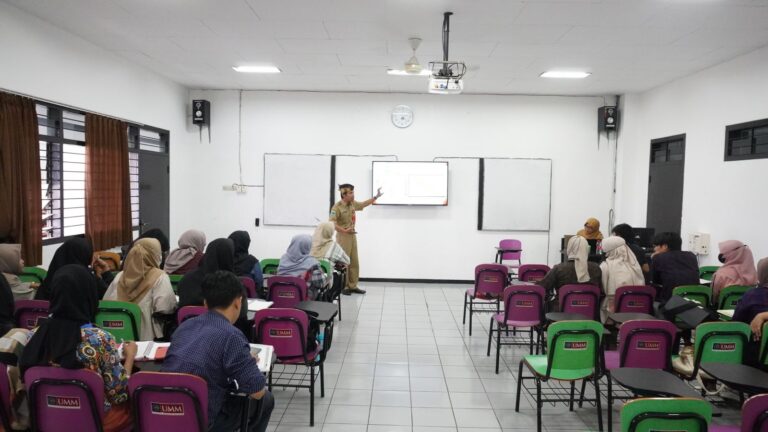 Program Studi Ilmu Pemerintahan UMM Gelar Kuliah Tamu Tentang Rekrutmen, promosi terbuka ASN dan Pengembangan SDM