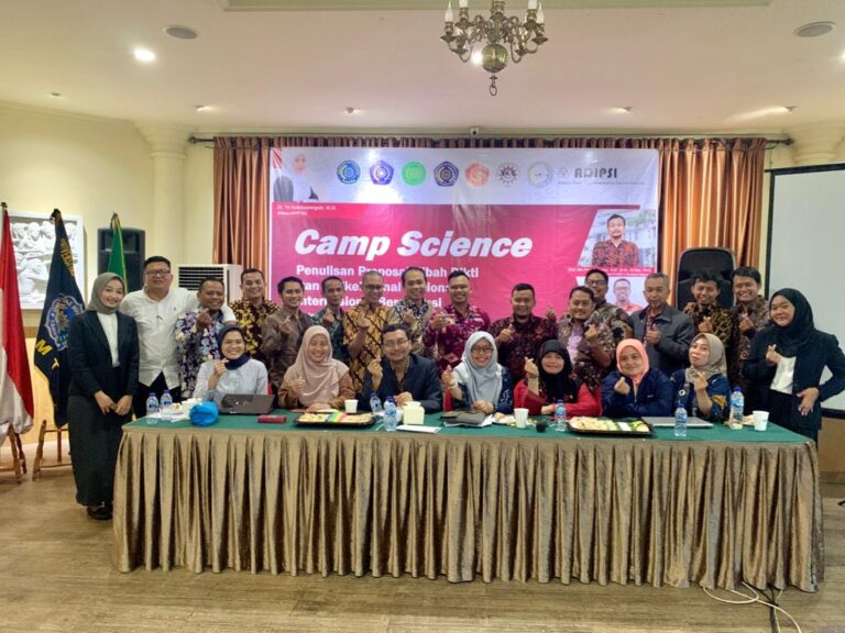 Tiga Dosen IP Ikut Science Camp oleh AIPPTM