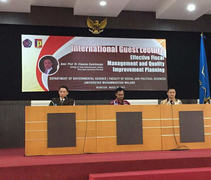 Belajar Manajemen Fiskal Negara Thailand, Prodi IP Langsung Hadirkan Pakarnya
