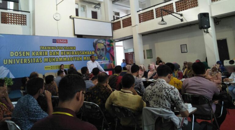 Bersiap Jadi Innovation Disruptor, Dosen Prodi Ilmu Pemerintahan Hadiri Kegiatan Training for Trainer Di Rusunawa UMM