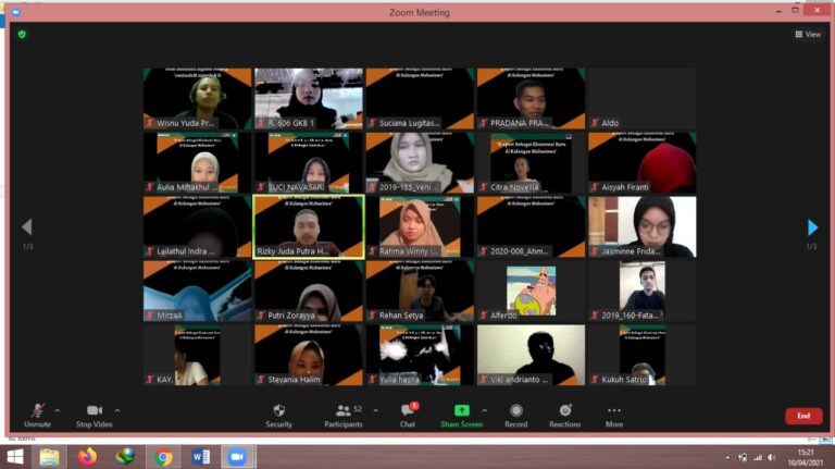 Dorong Penggunaan Teknologi Positif, HIMAP UMM Gelar Webinar E-sport