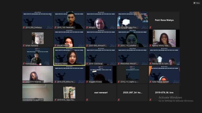 HIMAP UMM Gelar Webinar Kesenian Guna Memacu Kreativitas Seni Mahasiswa di Era Pandemi