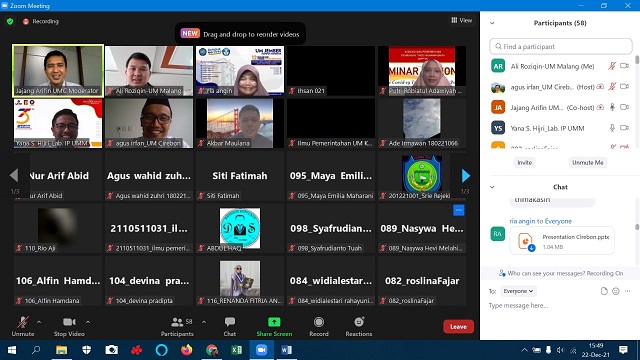 Hebat, Dua Dosen IP jadi Pembicara di Seminar Nasional AIPPTM