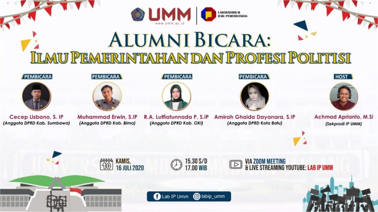 Ilmu Pemerintahan dan Profesi Politisi