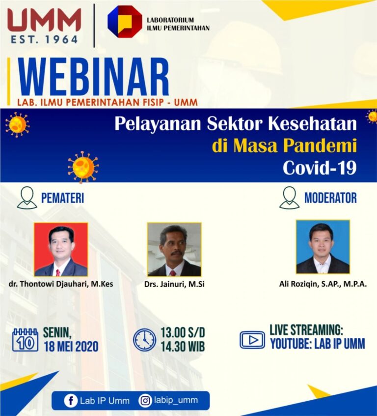 Lab IP Gelar Webinar Praktikum Pelayanan Sektor Publik