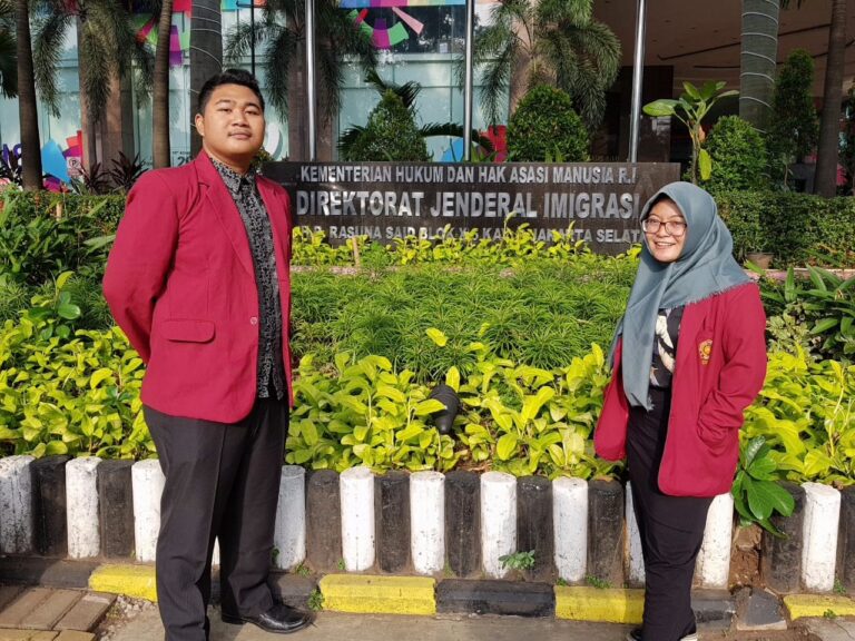 Magang Riset di Kemenkumham Direktorat Jenderal Imigrasi, Mahasiswa Ilmu Pemerintahan UMM Belajar Tentang Visa Hingga APEC Card