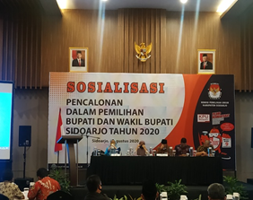 Mahasiswa IP Mengikuti Sosialisasi Pemilihan Bupati dan Wakil Bupati Sidoarjo Tahun 2020