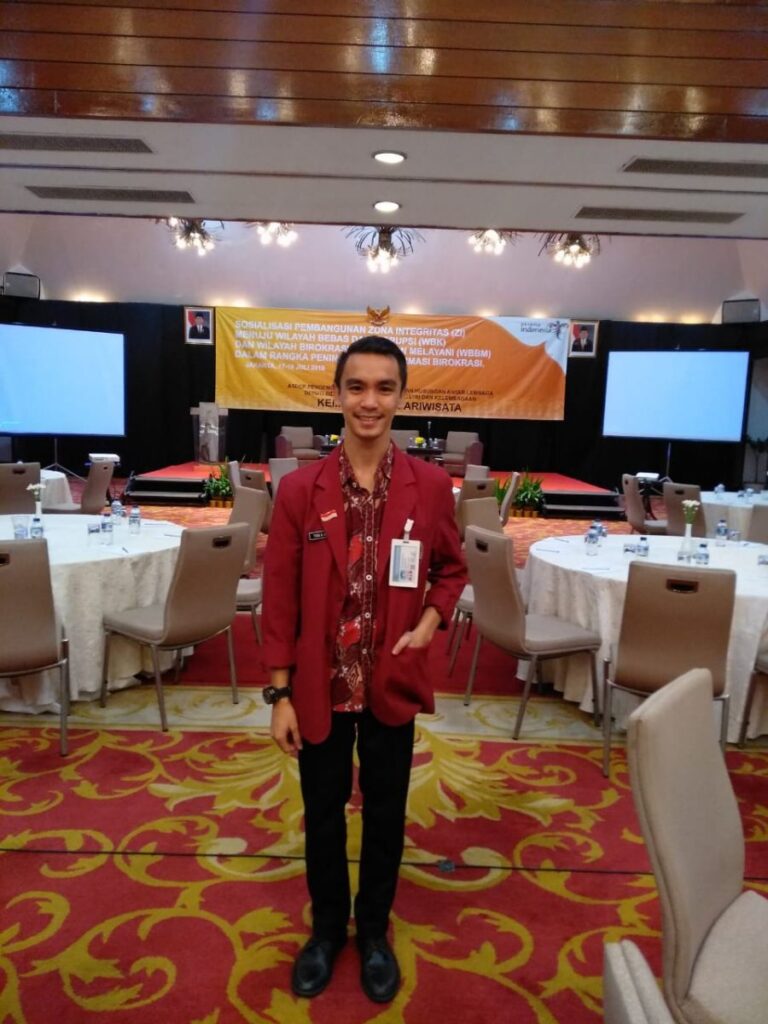 Mahasiswa IP UMM jadi Delegasi Kementerian dalam Kegiatan Sosialisasi Pembangunan Zona Integritas