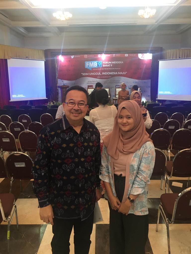 Mahasiswi IP UMM Ikut Serta Dalam Diskusi Forum Merdeka Bersama Kementerian PPN/Bappenas