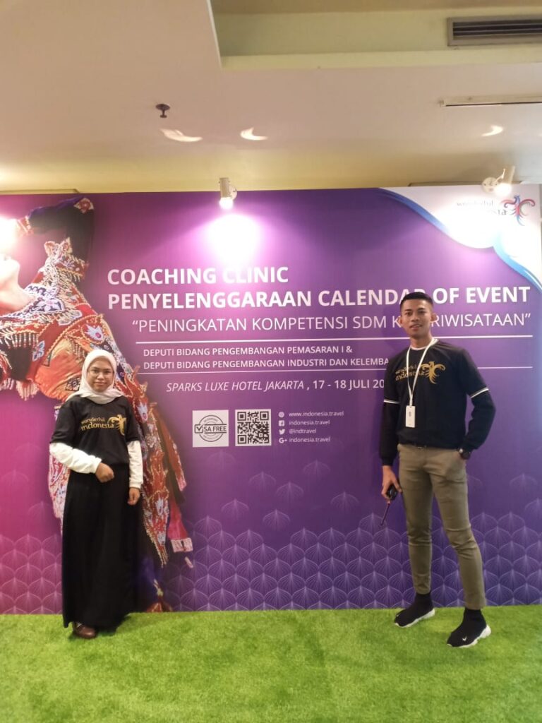 Menjadi Delegasi dalam Kegiatan Coaching Clinic Penyelenggaraan Calendar of Event 2019