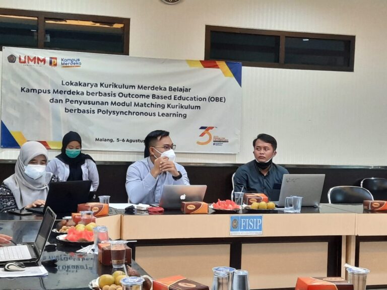 Pelaksanaan Merdeka Belajar Kampus Merdeka, Prodi Imu Pemerintahan Gelar Lokakarya Kurikulum