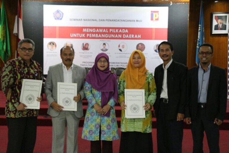 Prodi IP Sukses Gelar Seminar Nasional dan Teken MoU Kerjasama Dengan 3 Institusi