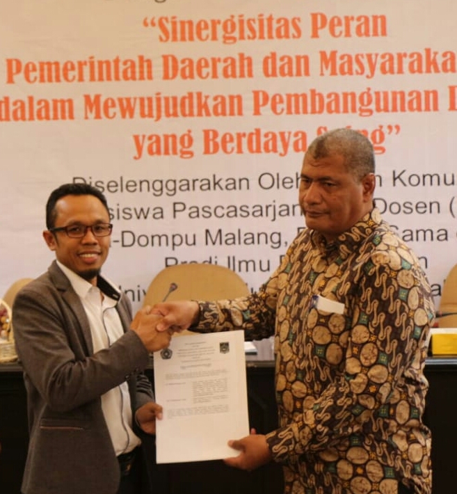 Prodi IP Teken Kerjasama (MoU) Dengan Pemerintah Kabupaten Dompu