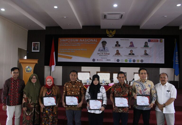 Prodi IP UMM Sukses Gelar Simposium Nasional Tantangan Penyelenggaraan Pemerintahan di Era Revolusi Industri 4.0