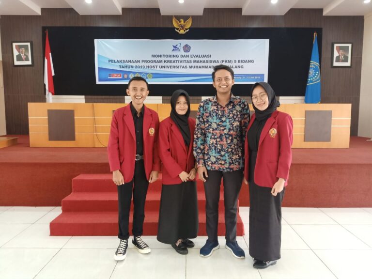 Tim PKM Prodi IP UMM Ikuti Kegiatan Monev PKM 5 Bidang