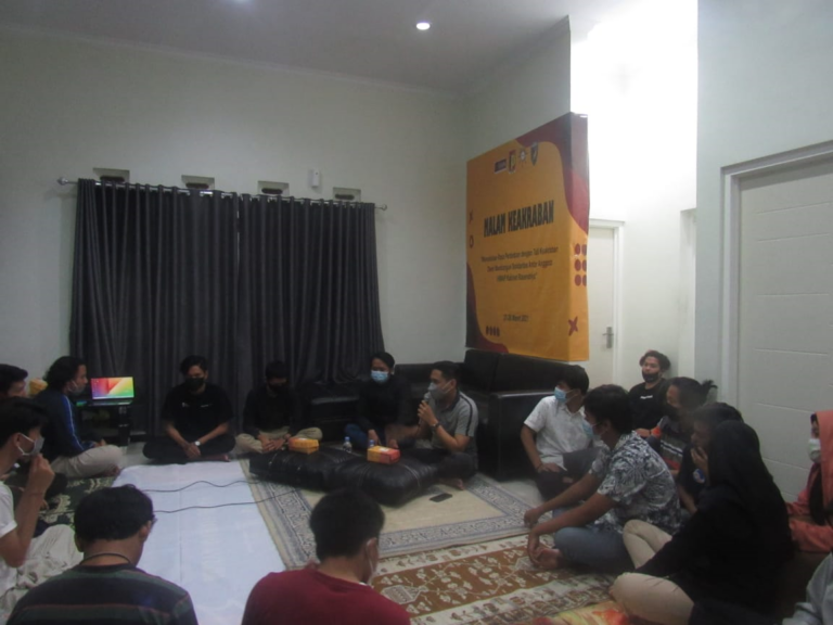 Untuk Memperkuat Empati Dalam Berorganisasi, HIMAP Gelar Makrab
