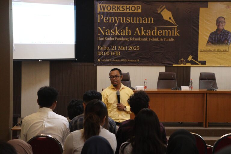 Workshop Penyusunan NAskah Legislatif