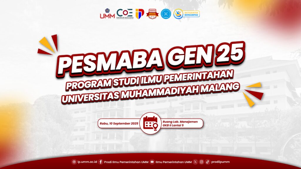 PESMABA GEN 25 Program Studi Ilmu Pemerintahan UMM