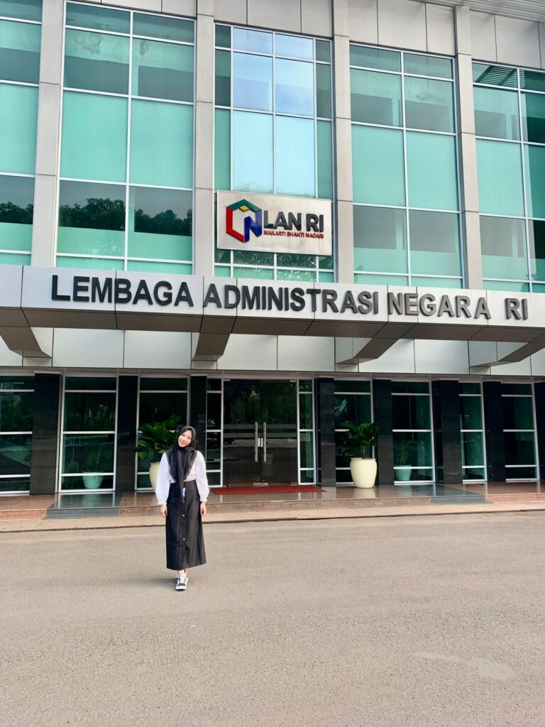 Magang di LAN RI, Wardah Kamelia Mahasiswa IP Dalami Transformasi Digital Pemerintahan