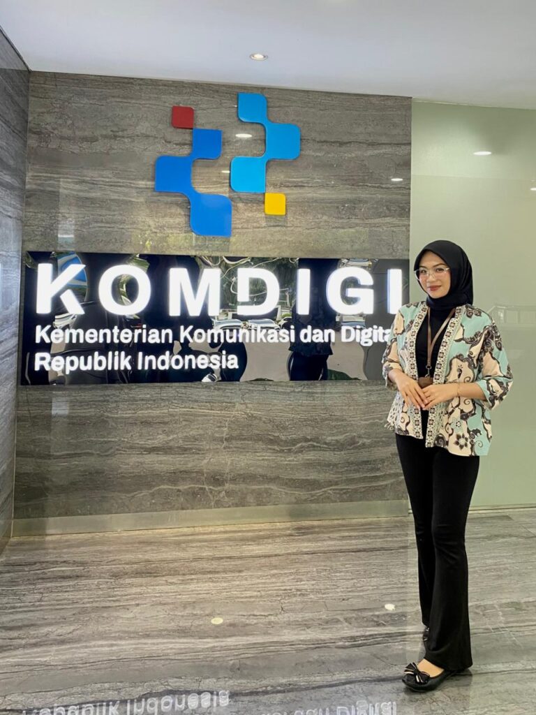 Fila Dwi Agustin, Mahasiswa IP UMM Dalami Keamanan Siber di Kementerian KOMDIGI