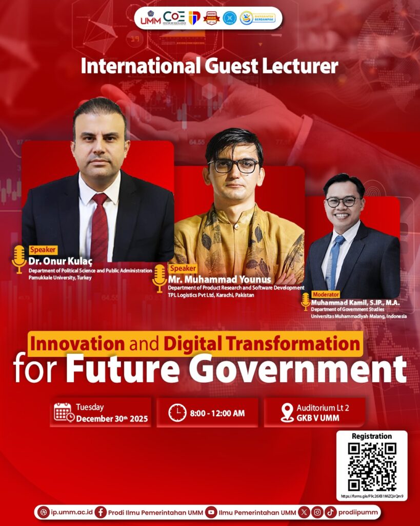 International Guest Lecturer "Innovation and Digital Transformation for Future Government