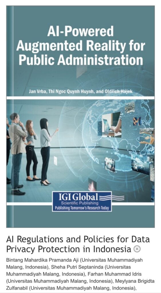 Soroti Kelemahan Regulasi AI dan Data Pribadi, Empat Mahasiswa IP UMM Berhasil Publikasi Jurnal Internasional IGI Global