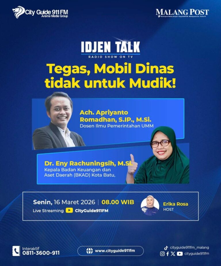 Podcast Ijen Talk: Ach. Apriyanto Romadhan, S.IP., M.Si. Tegaskan Mobil Dinas Bukan untuk Mudik Pribadi