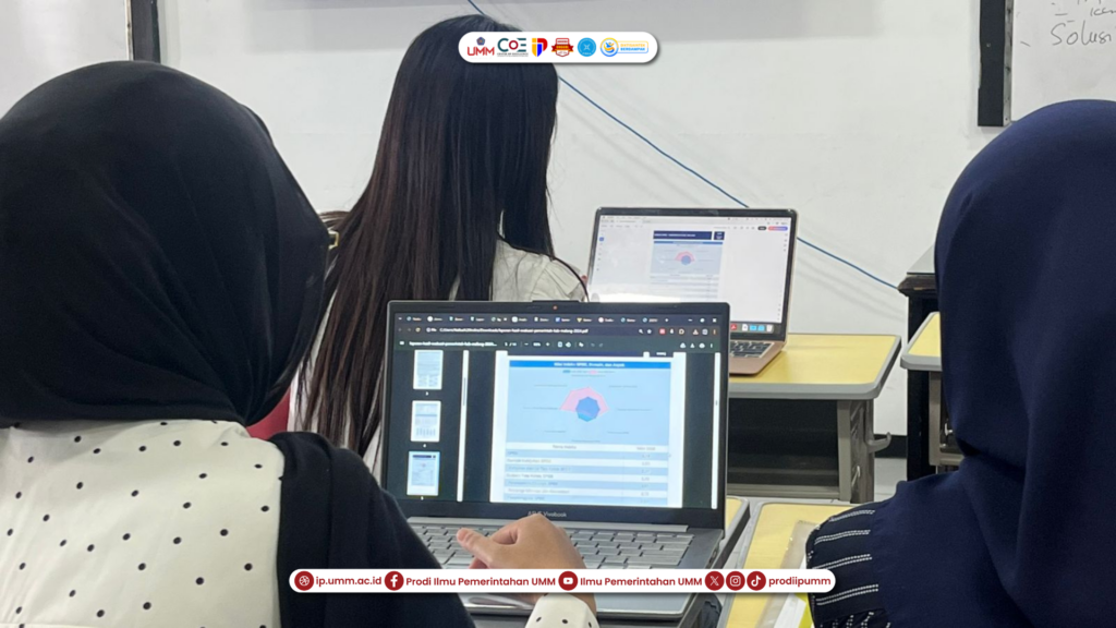 Mahasiswa IP UMM Kupas SPBE Daerah, Tajamkan Analisis Kebijakan Berbasis Data