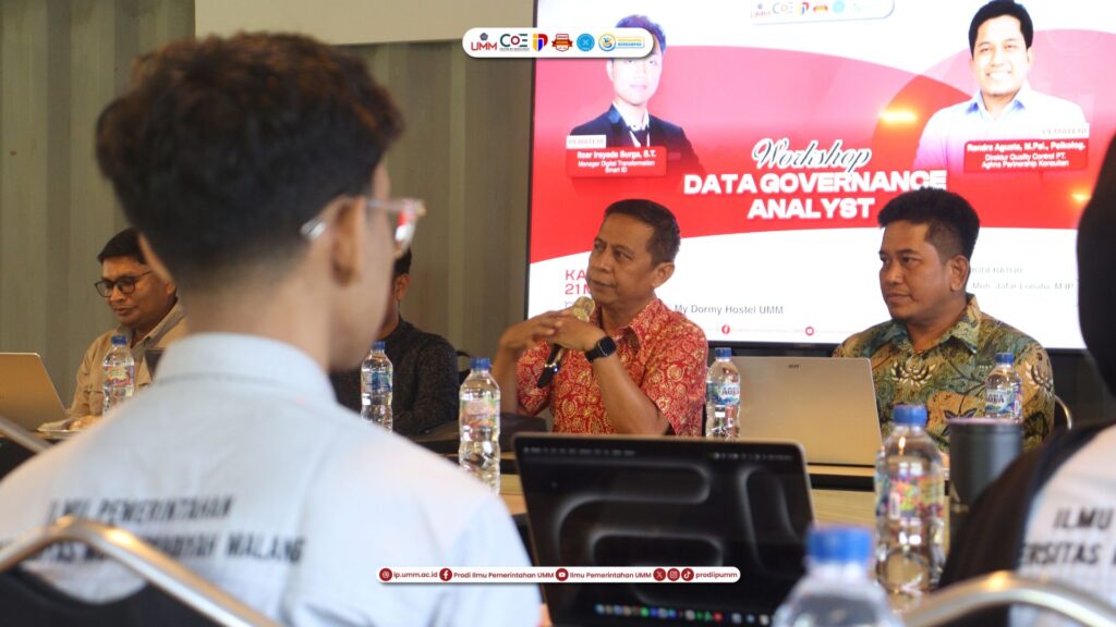 Cetak Talenta Kompeten di Era Digital, Prodi Ilmu Pemerintahan UMM Gelar Workshop Data Governance Analyst
