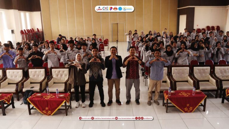 Menjawab Dinamika Politik Lingkungan dan Keberlanjutan, Prodi Ilmu Pemerintahan UMM Gelar Kuliah Tamu bersama Peneliti BRIN