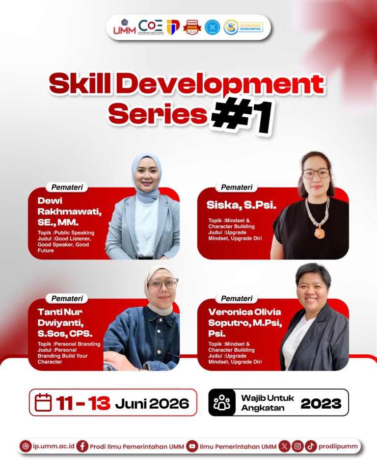 Jadwal Skill Development Series